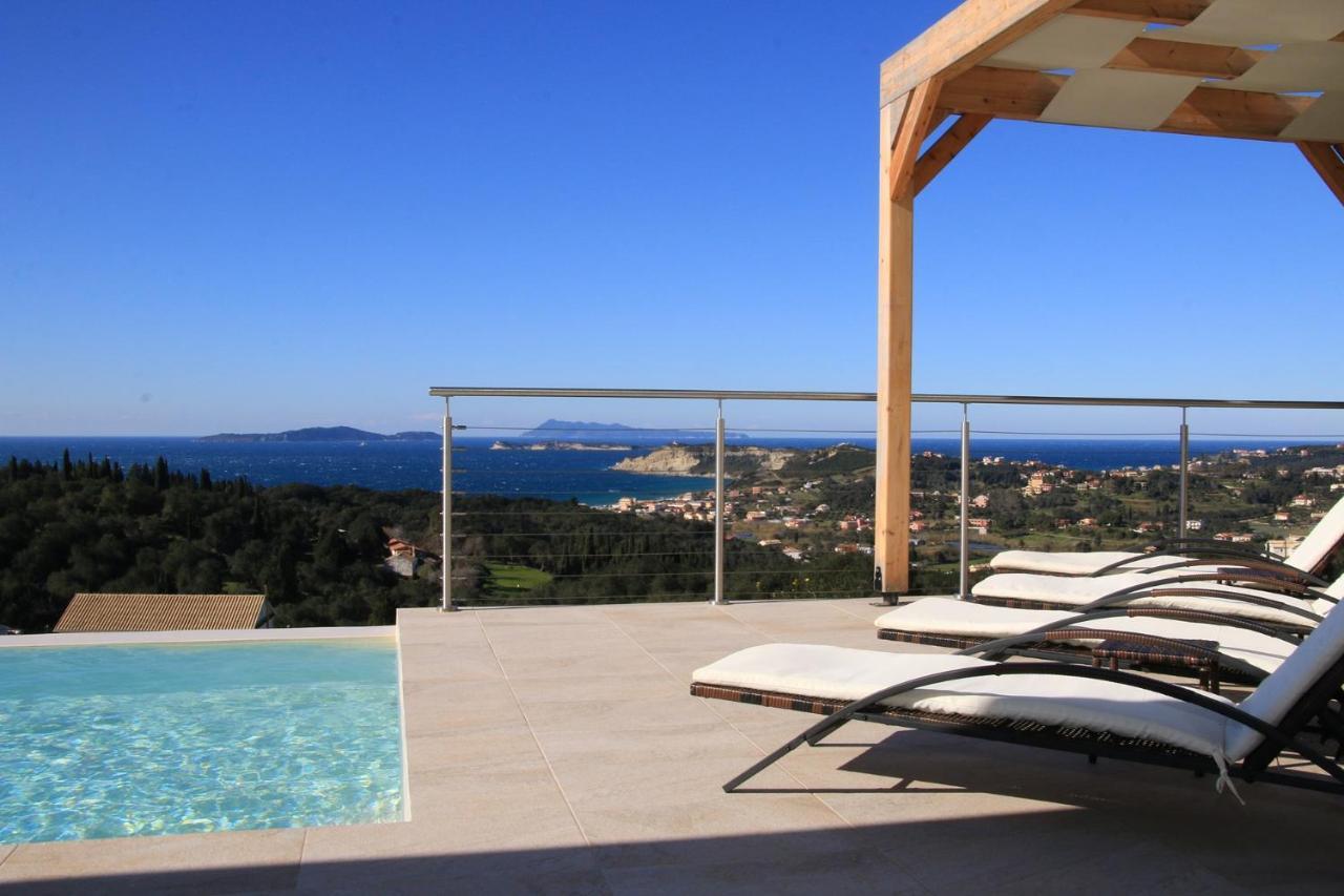 Sunset Sea View Villa 5 Arillas  Exterior foto